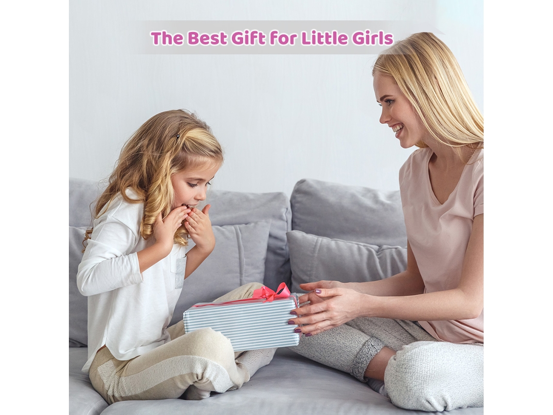 Kit De Maquillaje De Juguete Para Niñas Con Neceser, Regalo Para Niños De 3 Años En Adelante.