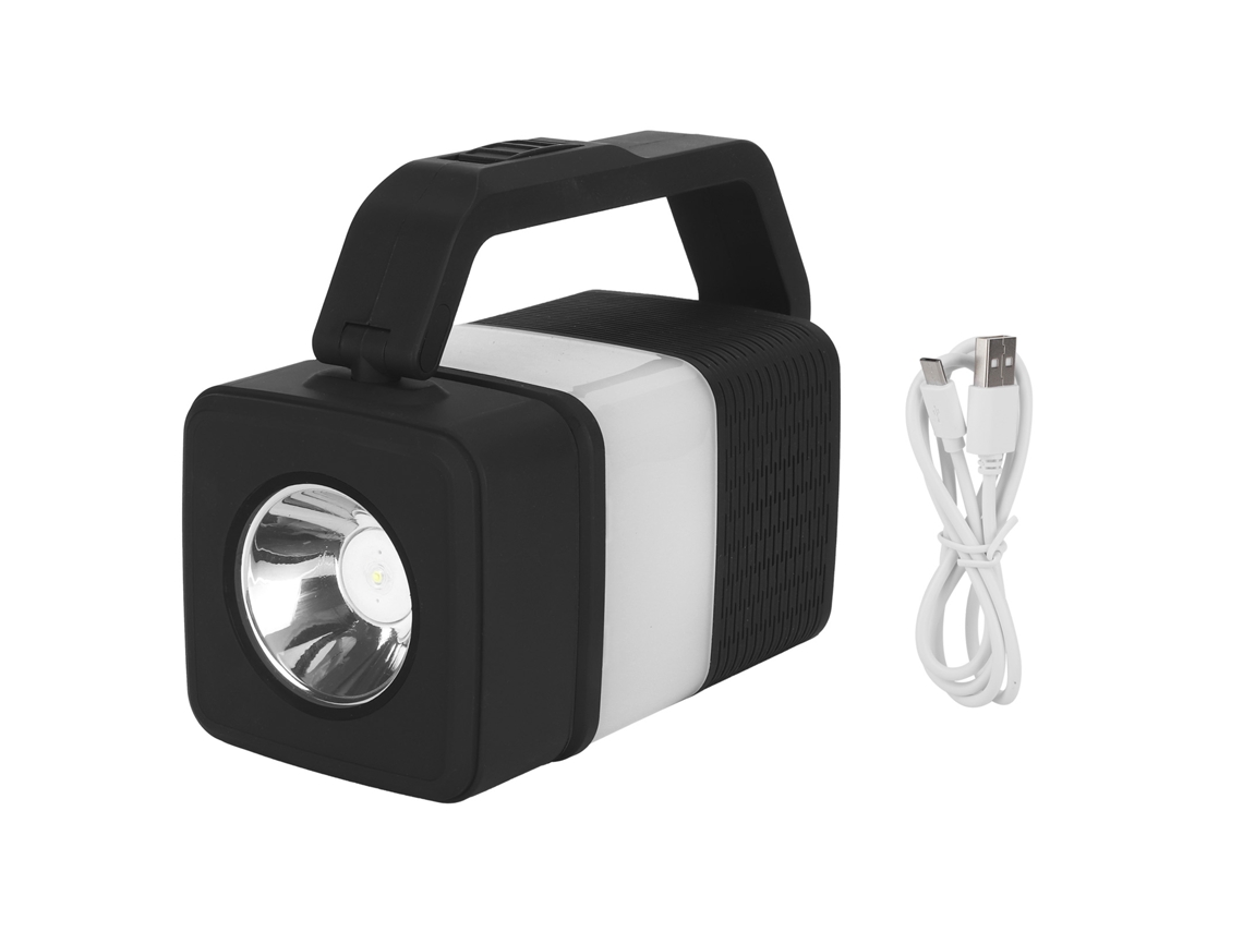 Rebe-lámpara De Mesa Portátil Con Bluetooth Altavoz Lámpara De Escritorio Lámpara Nocturna Luz De Mesa Para Exterior Negro