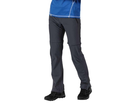 Pantalones para Hombre REGATTA Xert Stretch Zip-off Iii Negro para Montaña (58)