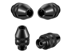 Adaptador de portabrocas multifuncional universal sin llave para minitaladros de metal de 9x24x8 mm