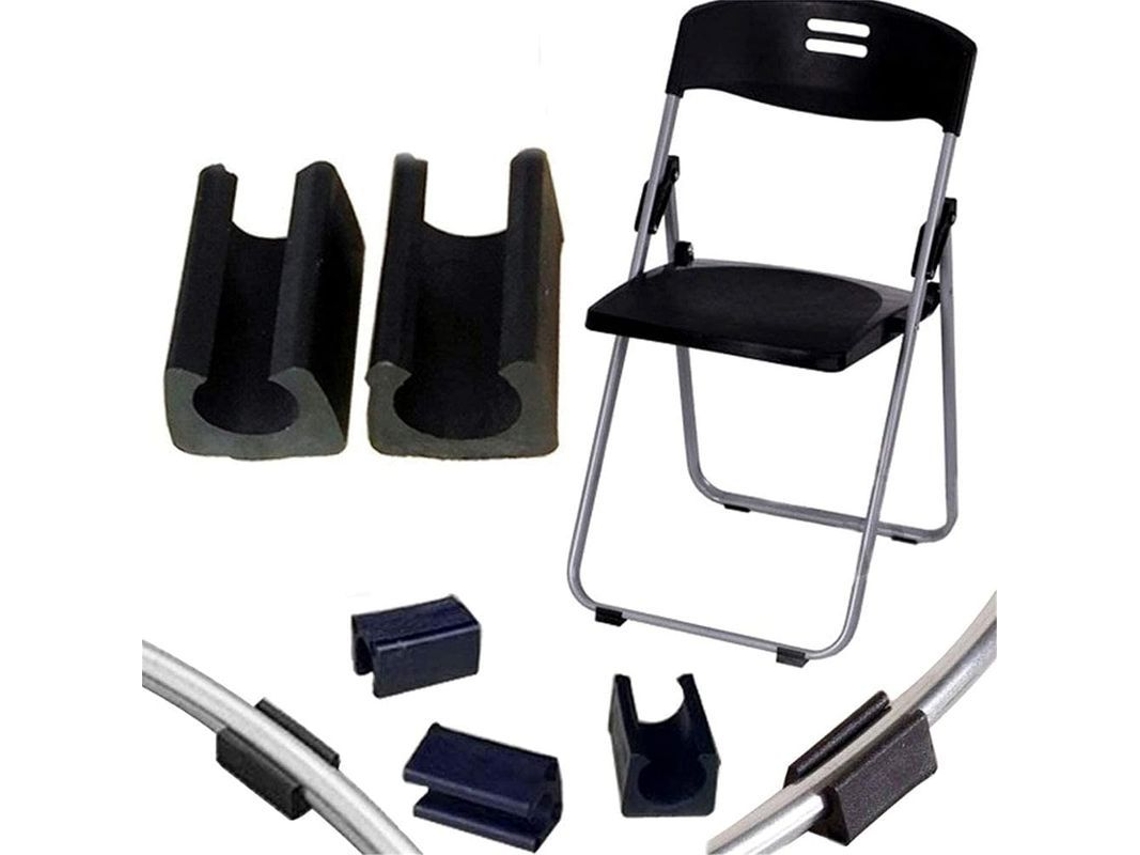 2026-protector De Pies De Silla Linjou 32pcs Tapa De Silicona U Forma 10mm Negro Antideslizante Para Muebles Y Suelos 10mmnegro