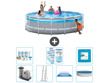 Piscina Tubular INTEX 26730GN-CB42 (19156 L - 488x122cm)