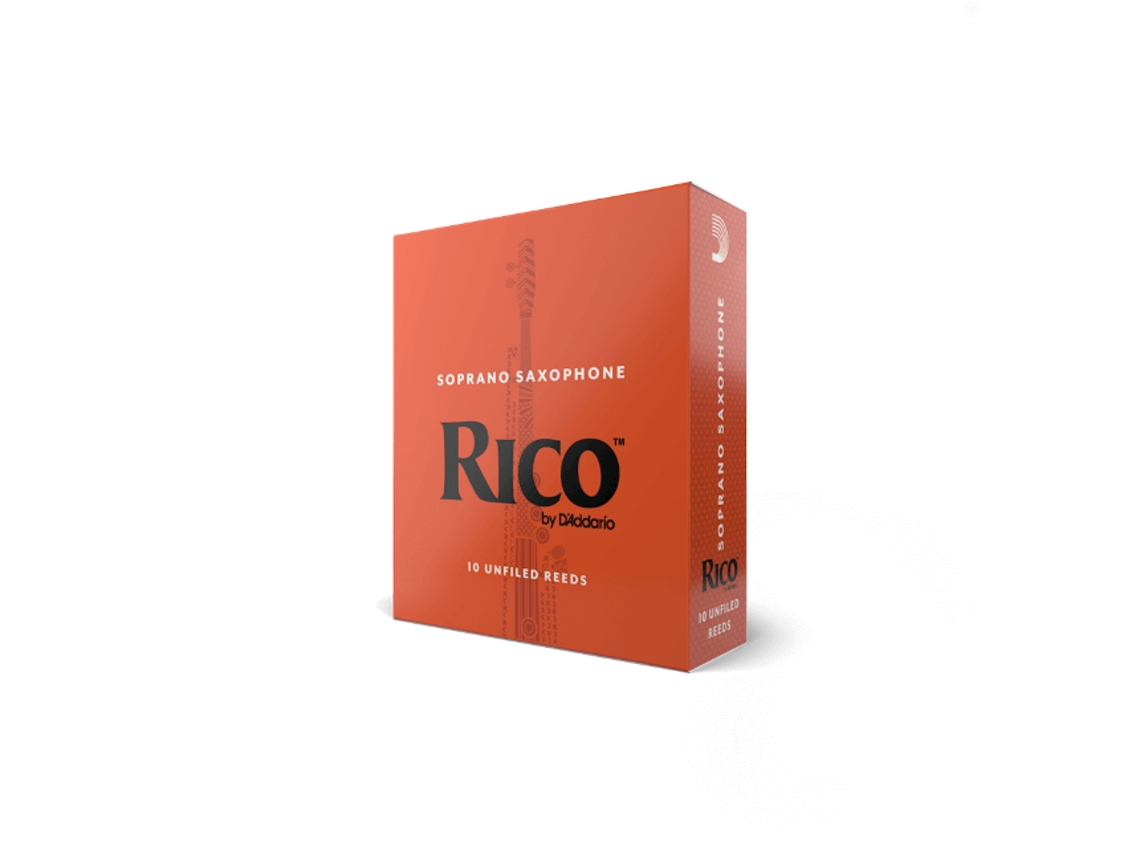 RICO ROYAL Soprano Sax Reeds Fuerza 1.5 3 Paquetes