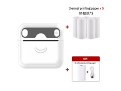 Mini impresora térmica de 203 ppp, portátil, HD, compatible con iOS y Android, A3202 Digitallab