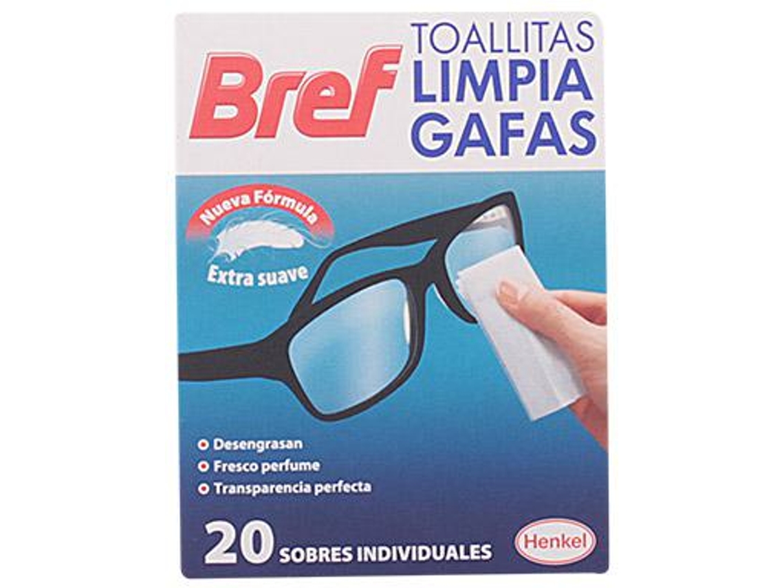 Toallitas BREF Limpa-óculos (20 un)