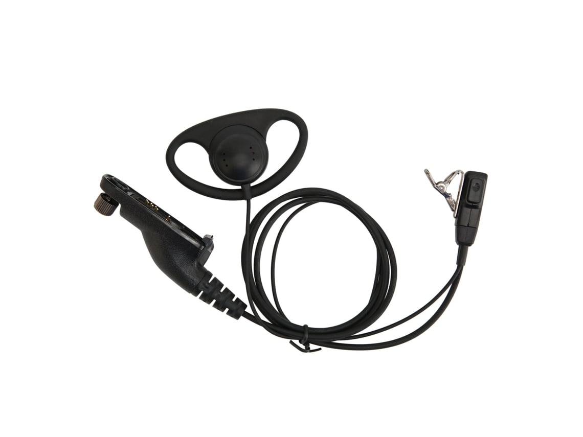 Auriculares Con Forma De D Con Clip De Sujeción Ptt Para Radios Walkie-talkie Motorola Xpr6500 Xpr6550