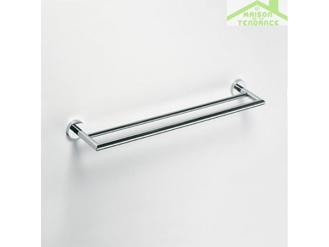 OMEGA: Soporte de toallas doble, 600 mm