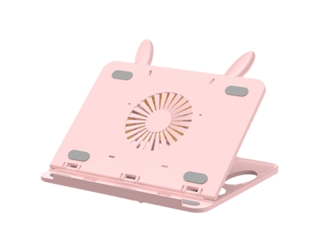 ELKUAIE Soporte giratorio para tableta de 360 grados, soporte portátil plegable para portátil de dibujos animados de aprendizaje