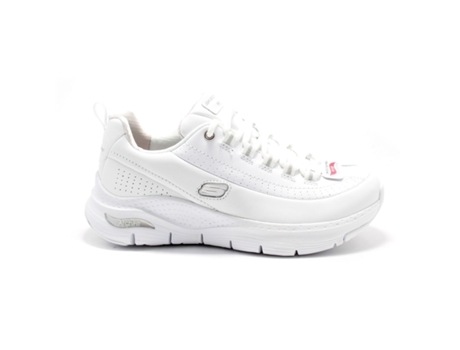 Botas SKECHERS Cuero Mujer (41 - Blanco)