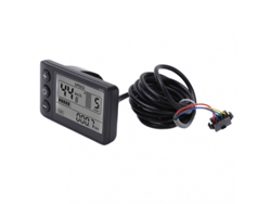 Panel de control para scooter S866 LCD de 24 V, 36 V y 48 V con pantalla para bicicleta Invayotoy