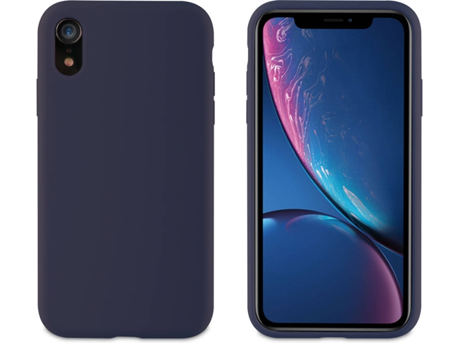 Funda iPhone XR MUVIT Liquid Azul