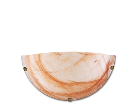 Aplique DUNA en cristal tabaco 30x15 cm