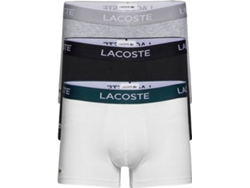 Paquete de 3 Boxers LACOSTE Algodón Hombre (M - Multicolor)