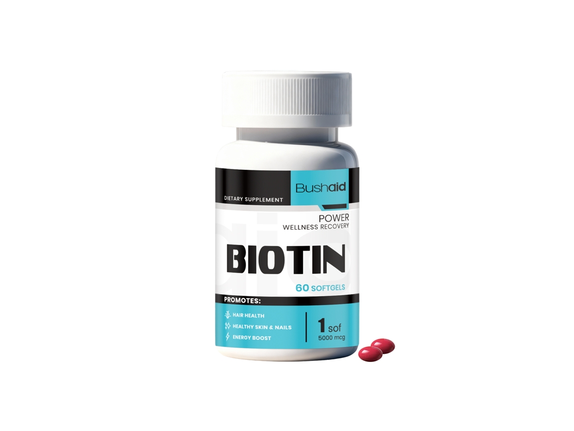 Cuidado bucal del cabello con biotina Busaid