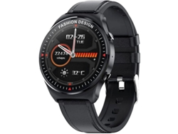 Reloj inteligente para mujer, resistente al agua, con Bluetooth, monitor de actividad, llamadas, podómetro, recordatorio de calorías, para Android e iOS Yizhood (negro)