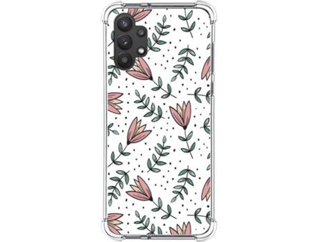 Carcasa Samsung Galaxy A32 5G TUMUNDOSMARTPHONE Dibujos Antigolpes Flores 01 Multicolor