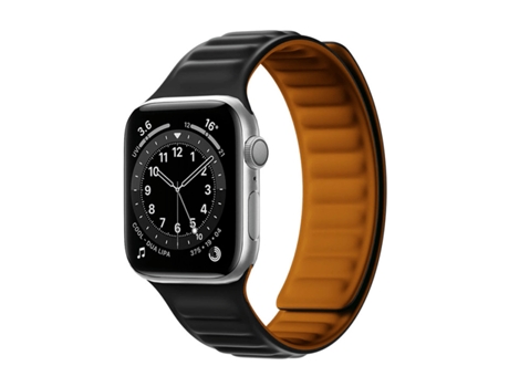 Correa Magnética De Silicona Lisa Para Apple Watch Series 5 44Mm Negra PHONECARE