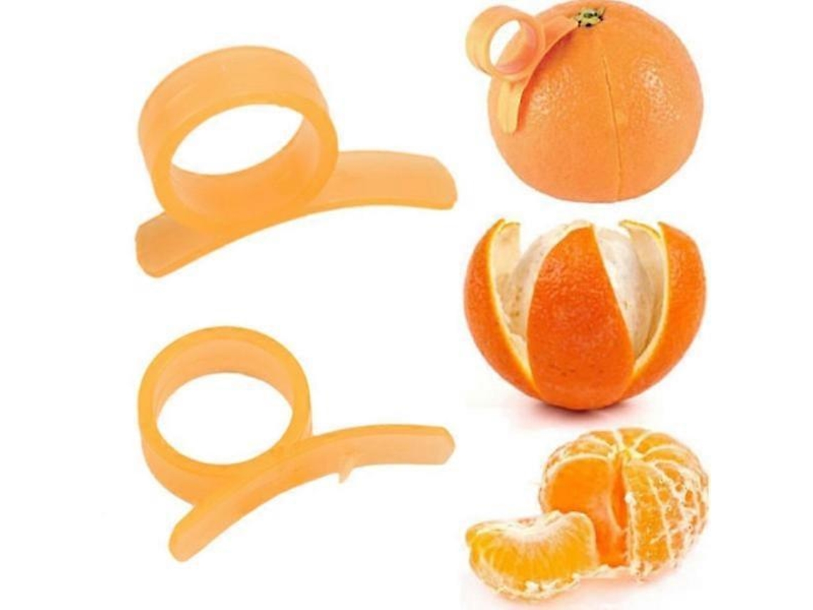 Pelador De Naranjas Multicolor - Herramienta De Cocina Ergonómica Para Pelar Frutas Cítricas Fácilmente