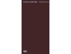 Libro Atmósferas de Peter Zumthor (Español)