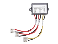 Controlador solar MPPT de 10 A y 150 W con salida nocturna, fotosensible, para farola de 14,6 V | Sin marca
