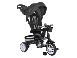 Triciclo Evolutivo Convertible En Bicicleta De Rocket De Lorelli - Black