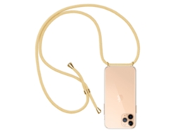 Carcasa Transparente Iphone 11 Pro Max Con Colgante De Nylon. Accesorio De Moda, Ajuste Perfecto Y Máxima Protección