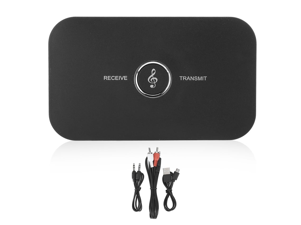 Adaptador 2 Em 1 Bluetooth Transmissor Receptor Sem Fio A2dp Áudio 3.5mm Conversor Suporte Hfp Hsp Avrcp Spp