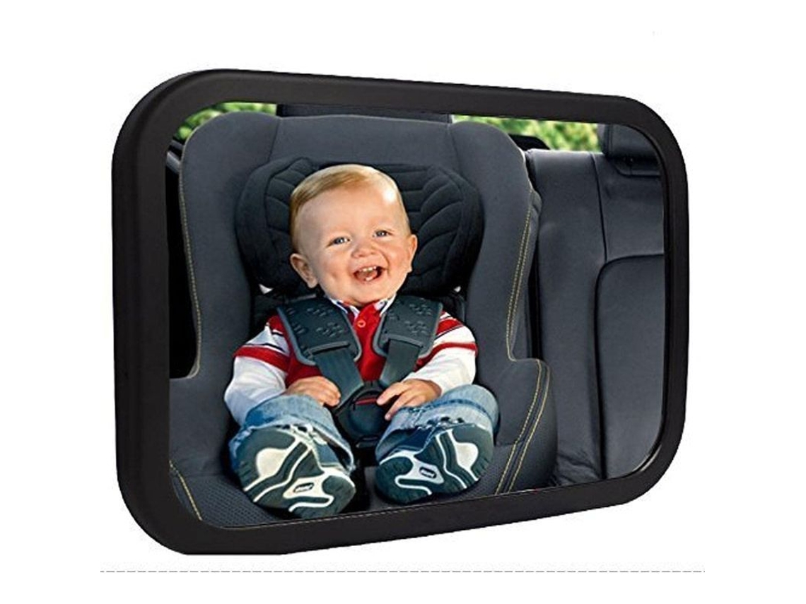 Espejo De Seguridad Para Bebé Asiento Coche Vista Trasera Ajustable Shatterproof