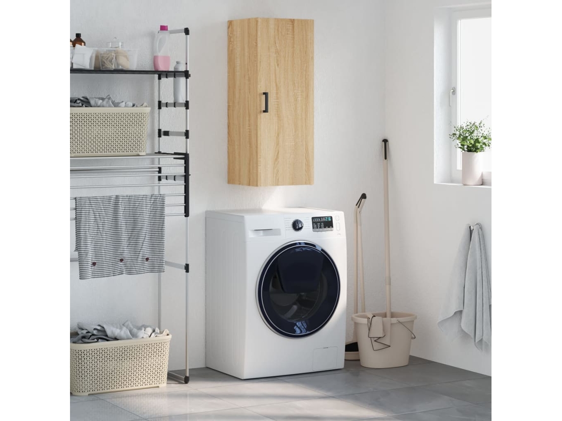 Armario De Pared Roble Sonoma 34,5x34x90 Cm
