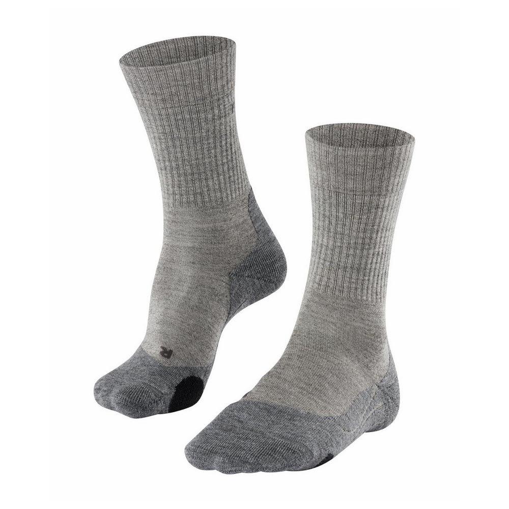 Calcetines Para Hombre falke tk2 wool gris montaña eu 42 43