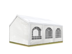 Carpa para fiestas de 3 x 6 m y 450 pies, color blanco, Toolport