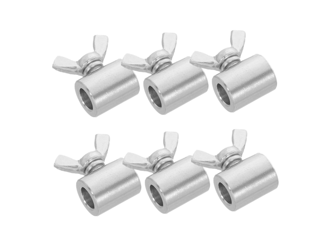Bridas De Acero Inoxidable De 6 Piezas Para Una Fijación Rápida.