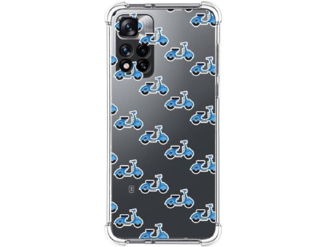 Carcasa para Xiaomi Redmi Note 11 Pro+ Plus 5G TUMUNDOSMARTPHONE Dibujos Antigolpes Scooter Multicolor