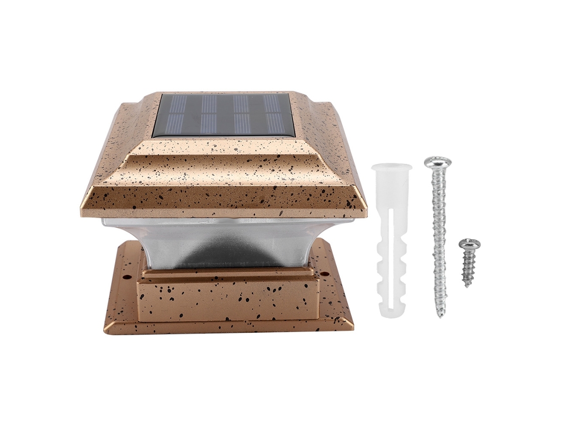 2026-lámpara De Seguridad Solar Para Jardín Exterior Impermeable Luz Blanca Para Hogar Patios Y Decks