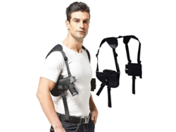 Fasst-funda De Arma Para Pistolas Compactas A Grandes Porte Oculta Con Bolsa De Revólver Ajustable Ambidiestro