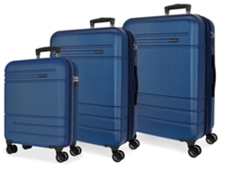Juego de maletas MOVOM Galaxy Navy (53x78x31cm 128l)