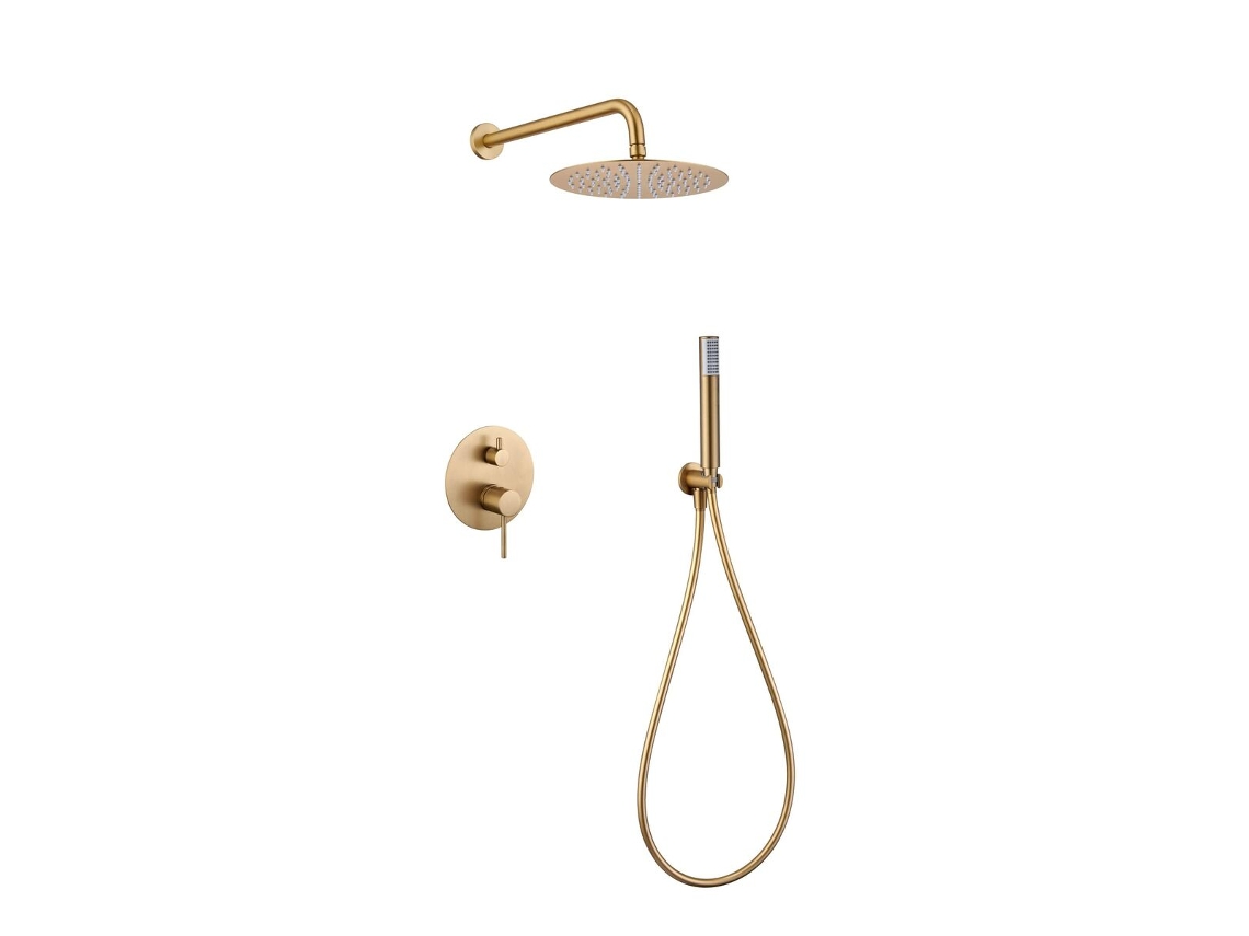Columna de ducha Imex Monza Oc Gpm039/oc de acero inoxidable, 150 cm, 2 posiciones