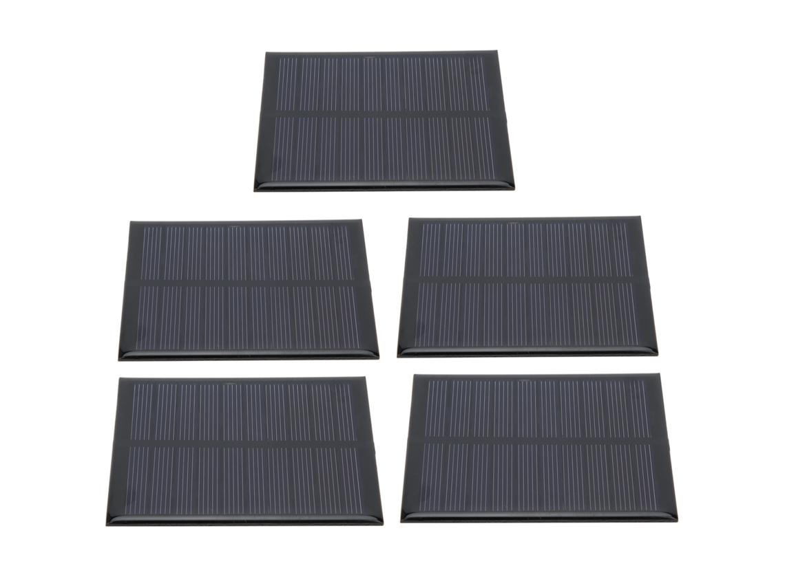 5 Mini Paneles Solares De Epoxi De 90x70 Mm, Dc5v 160ma, Módulo De Celda De Batería Pequeña