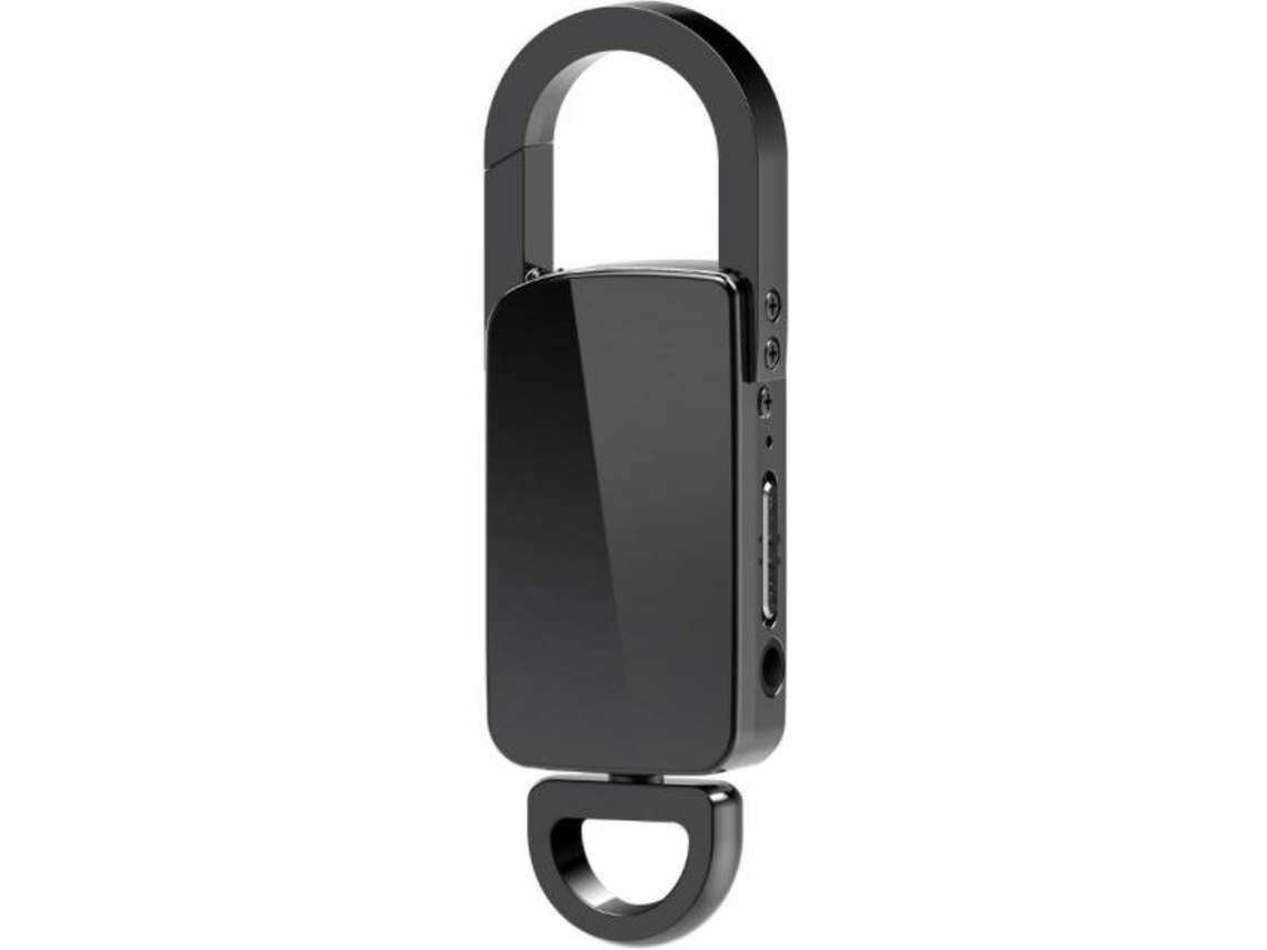 Llavero grabadora de voz Grabadora de voz digital USB para conferencias Reuniones Aulas 8GbBlack