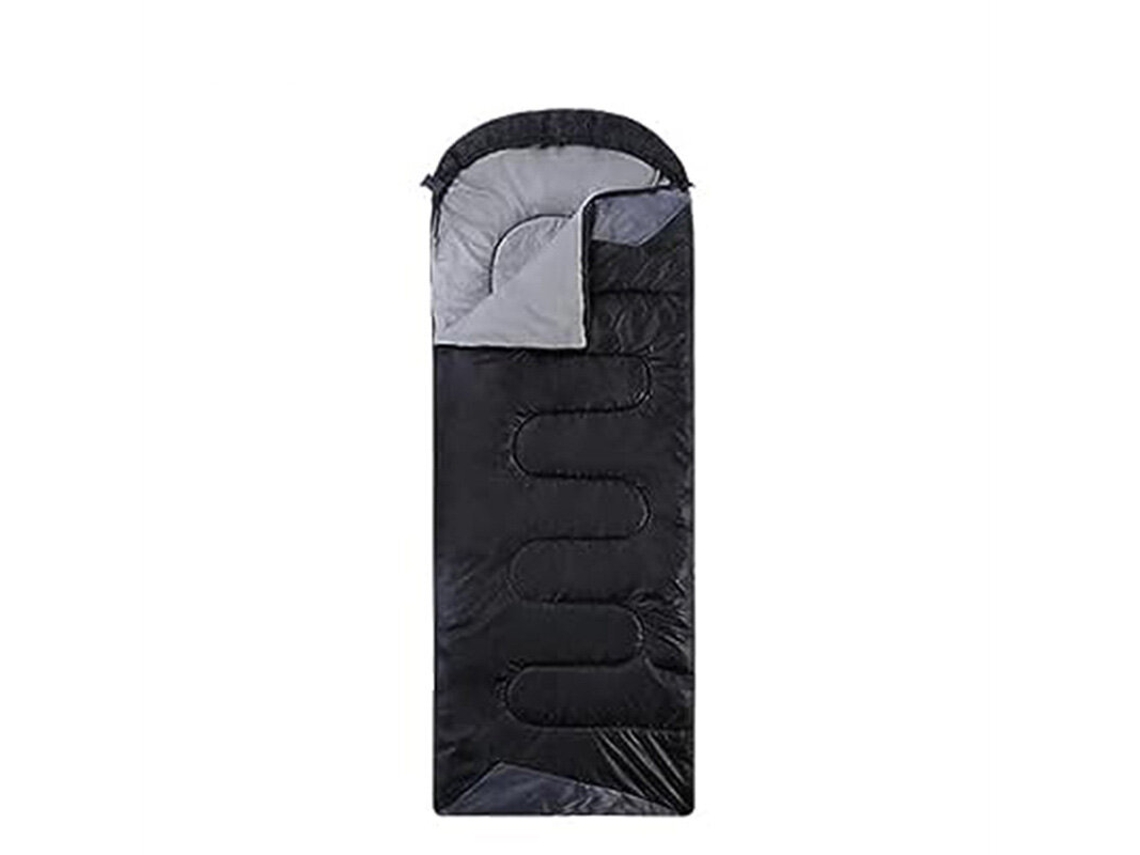 Negro Saco De Dormir Para Acampar Ligero Impermeable Con Aislamiento Térmico Adecuado Para Acampar Al Aire Libre Senderismo Y Caza