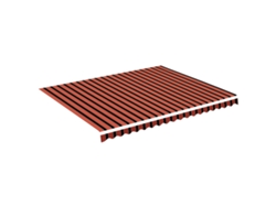 Maison Exclusive - Tela De Repuesto Para Toldo Naranja Y Marrón 4,5x3,5 M