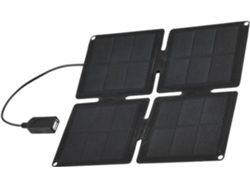 Cargador De Baterías Compacto Con Panel Solar | Accesorios De Camping