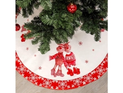 Falda Para Árbol De Navidad, Alfombra De Año Nuevo (120 Cm), Ergonómica, Para Uso Diario.