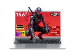Portátil Vanwin (15,6" - 16 Gb De Ram Ddr3, Ssd De 512 Gb - Intel® Pentium® Gold 6500y - Windows 11 Pro) Gris Oscuro