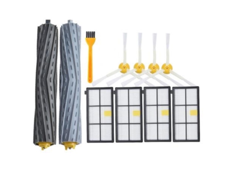Kit de piezas de repuesto de cepillos de filtros Hepa para Irobot Roomba 980 990 900 865 866 800 Kit de accesorios