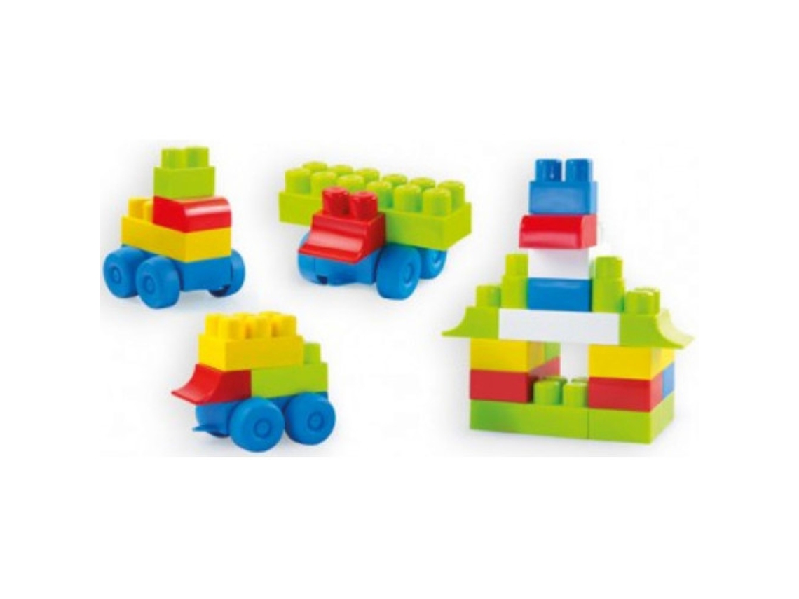 Blocs de Construcción MOCHTOYS Caja Maxi (Edad Mínima Recomendada: 12 meses)