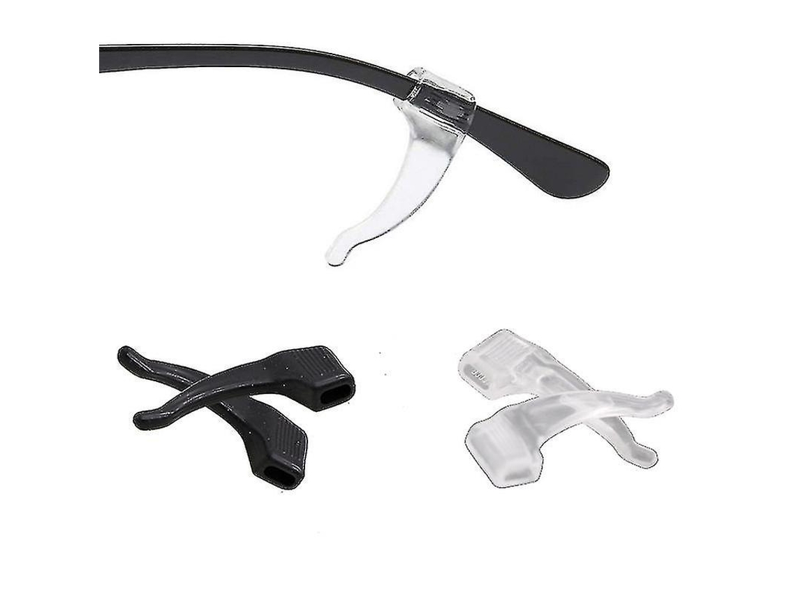 Gancho de silicona para la oreja para gafas, punta de patilla para gafas, gancho antideslizante para la oreja Rosewell
