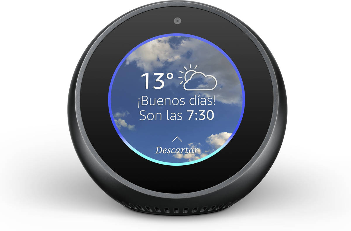 Altavoz inteligente ECHO Spot negro