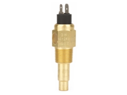 2026velora-Sensor de temperatura del agua del motor de latón 3/8 NPT 103℃ 3W Compatible con VDO
