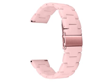Correa de acero inoxidable con hebilla para Samsung Galaxy Watch4 Classic 42mm/46mm - rosa